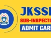 Jkssb announces key updates: admit cards, document submissions, selection lists, answer keys, and new job openings